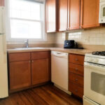 Rented! $1250/mo 1BR/1BA in Riverside with FREE HEAT and FREE PARKING! Dishwasher, laundry, storage, hardwoods, MORE!