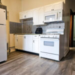 Rented! $950/mo 2BR/1BA in West Pilsen by Pink Line, Douglass Park! Eat-in kitchen, deck, more!